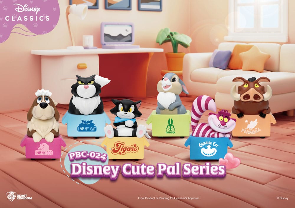 Disney Pull Back Cars Blind Box Cute Pal (6) 5 cm P065948