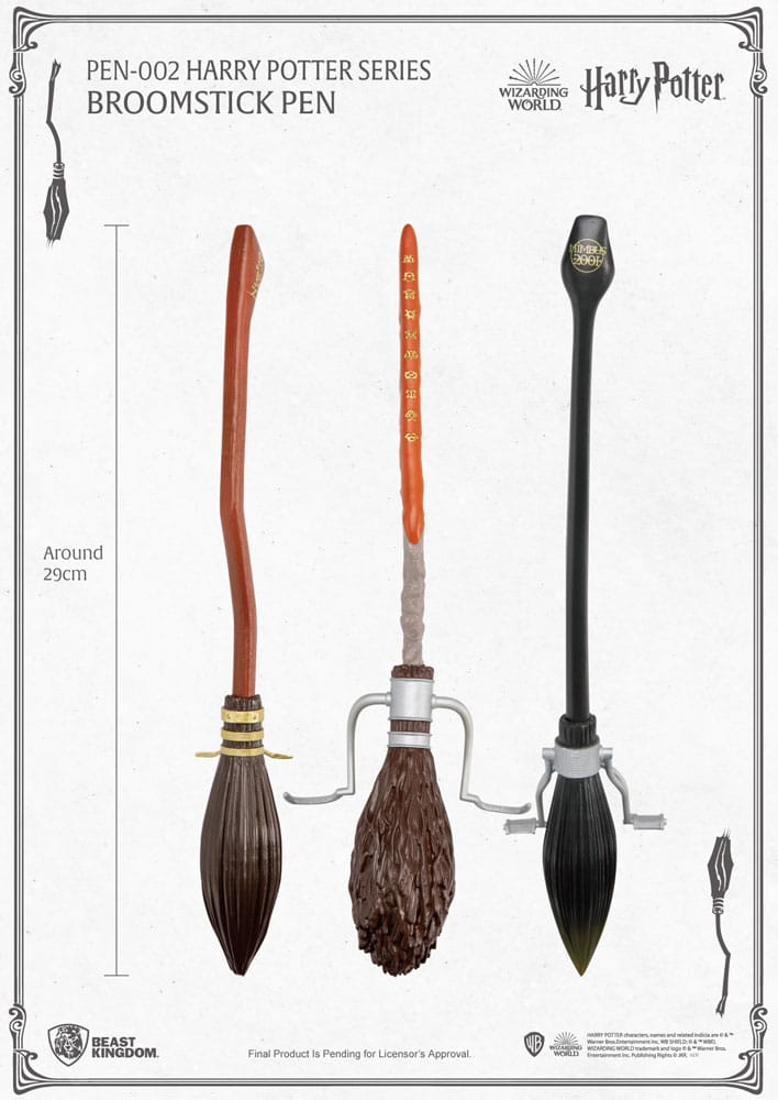 Harry Potter Pen Firebolt Broomstick 29 cm P033526