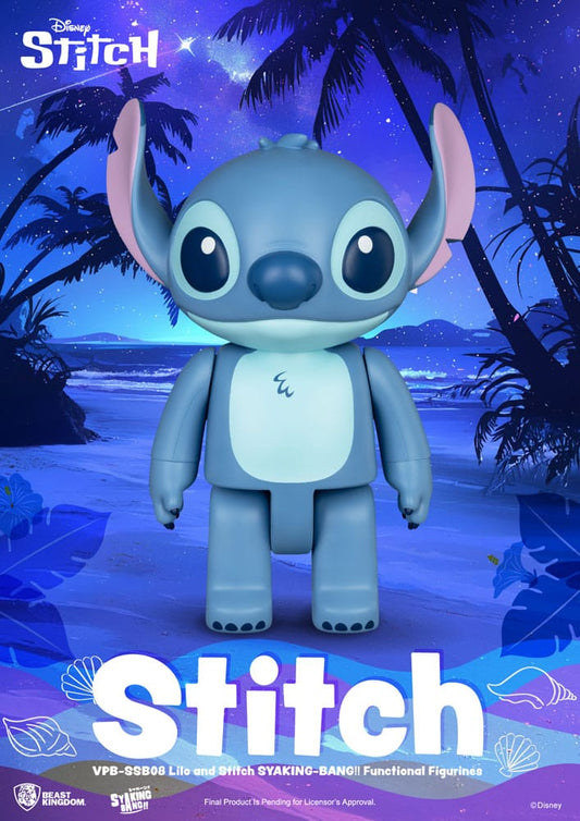Lilo & Stitch Syaking Bang Vinyl Bank Stitch 30 cm P033563