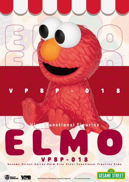 Sesame Street Piggy Vinyl Bank Elmo 12 cm P033537