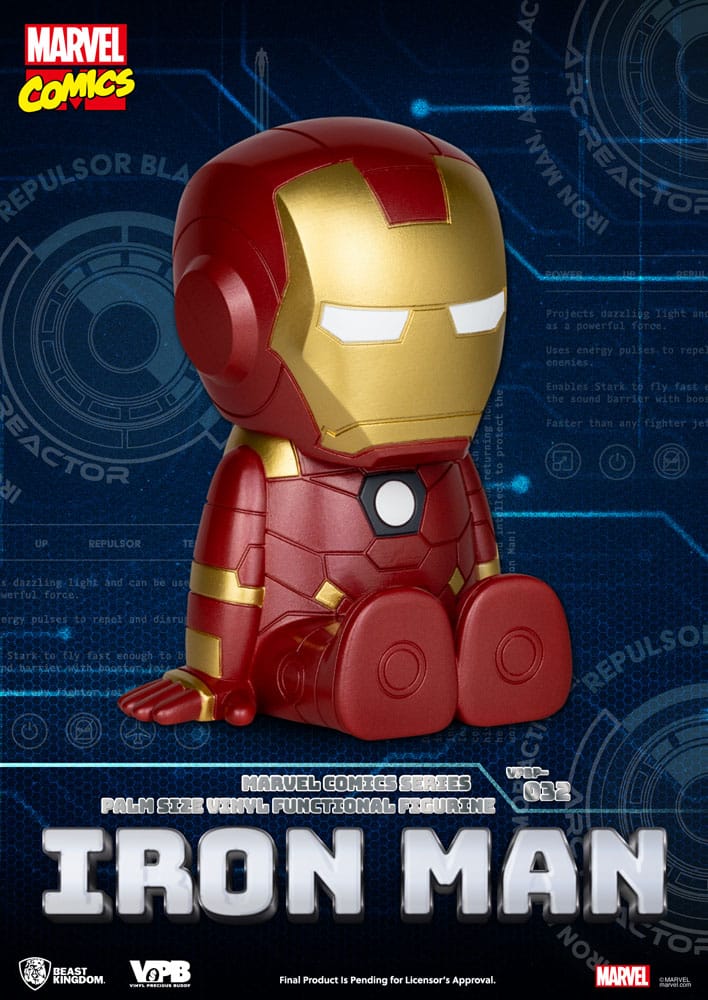Classic Marvel Comics Piggy Vinyl Bank Iron-man 12 cm P033543