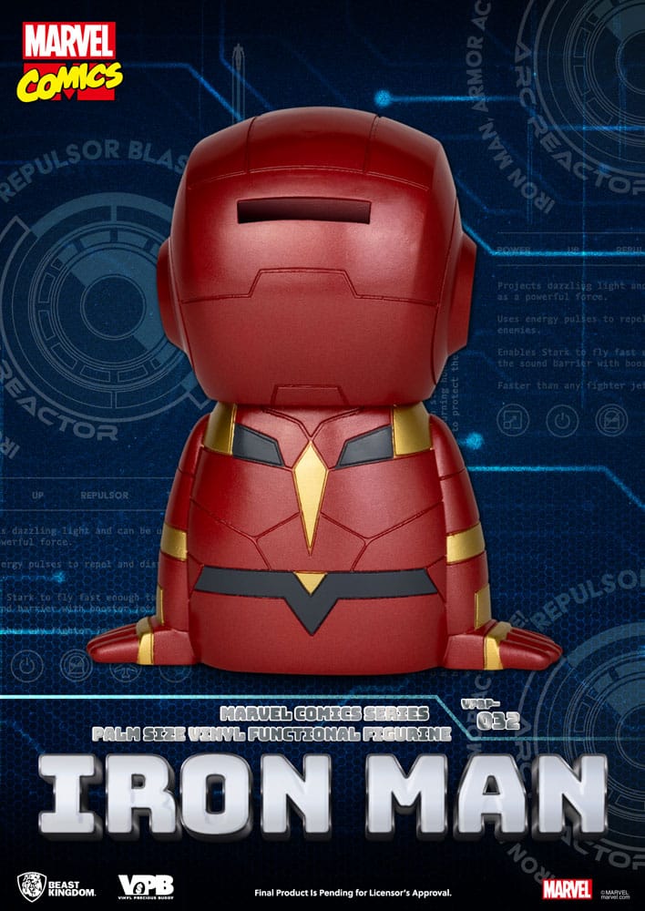Classic Marvel Comics Piggy Vinyl Bank Iron-man 12 cm P033543