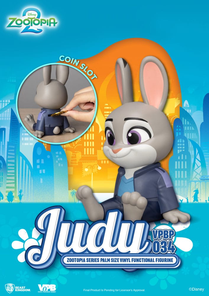 Zootopia Piggy Vinyl Bank Judy 15 cm P064848