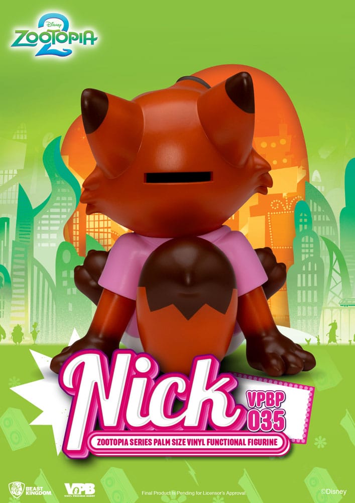 Zootopia Piggy Vinyl Bank Nick 15 cm P064849
