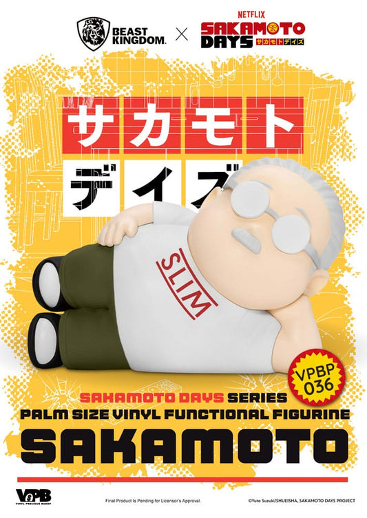 Sakamoto Days Piggy Vinyl Bank Taro Sakamoto 14 cm P033545