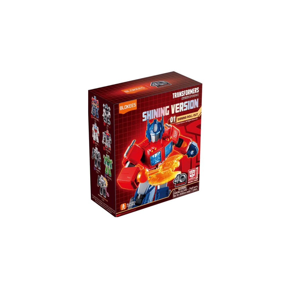 Transformers Blokees Plastic Model Kit Shining Version 01 Shining Roll Out Assortment (6) P033602