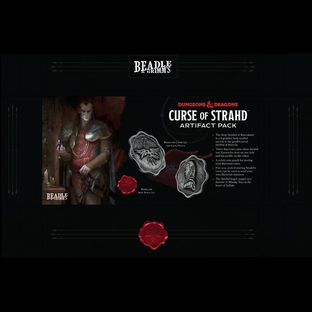 Dungeons & Dragons: Curse of Strahd Geschenkbox Artifact Set