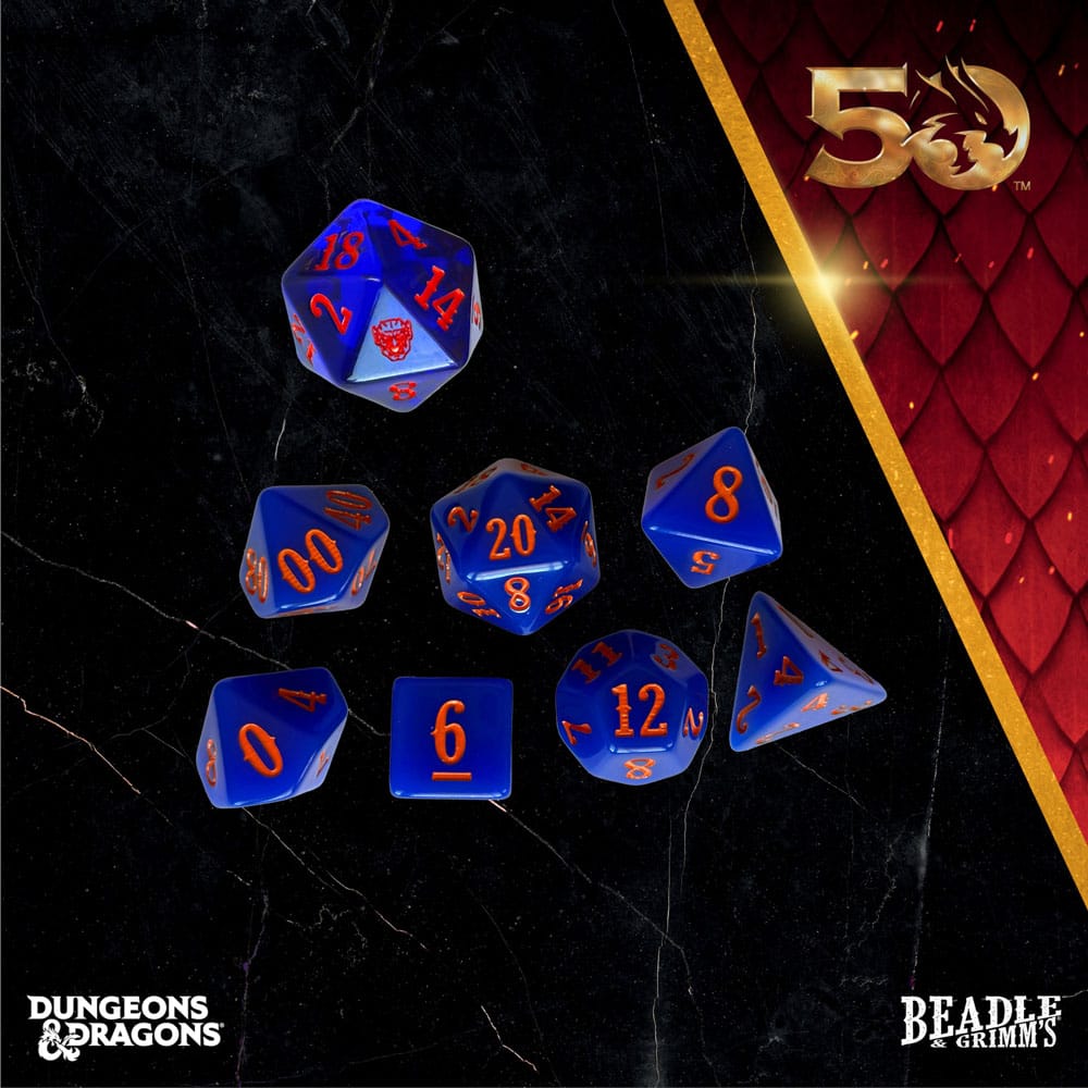 Dungeons & Dragons Classic Module Dice Set White Plume Mountain (7) P033662