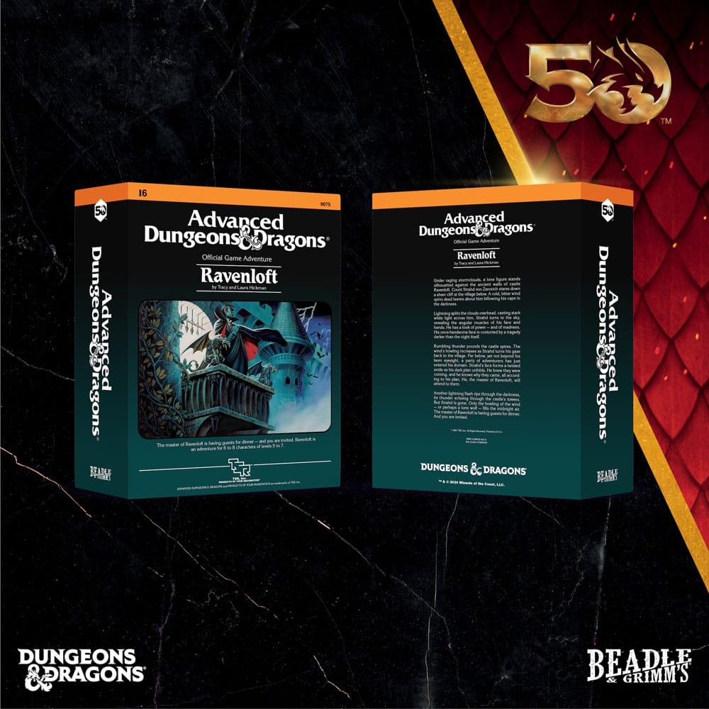 Dungeons & Dragons Classic Module Dice Set Ravenloft (7) P033663