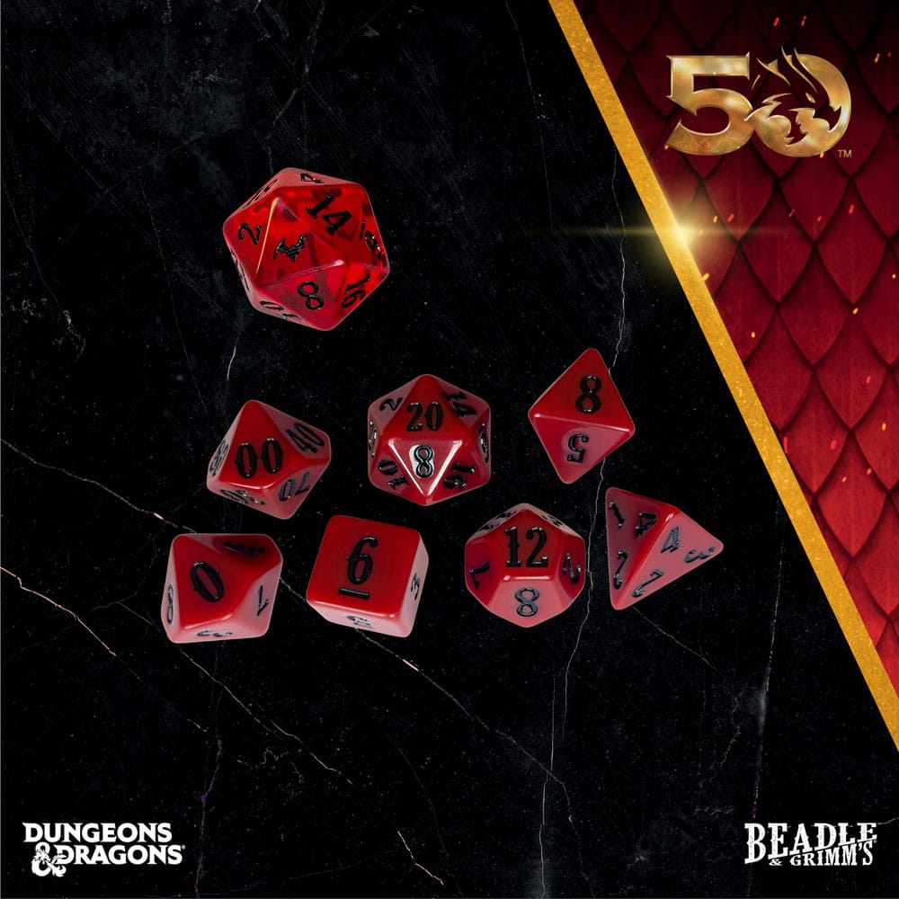 Dungeons & Dragons Classic Module Dice Set Ravenloft (7) P033663