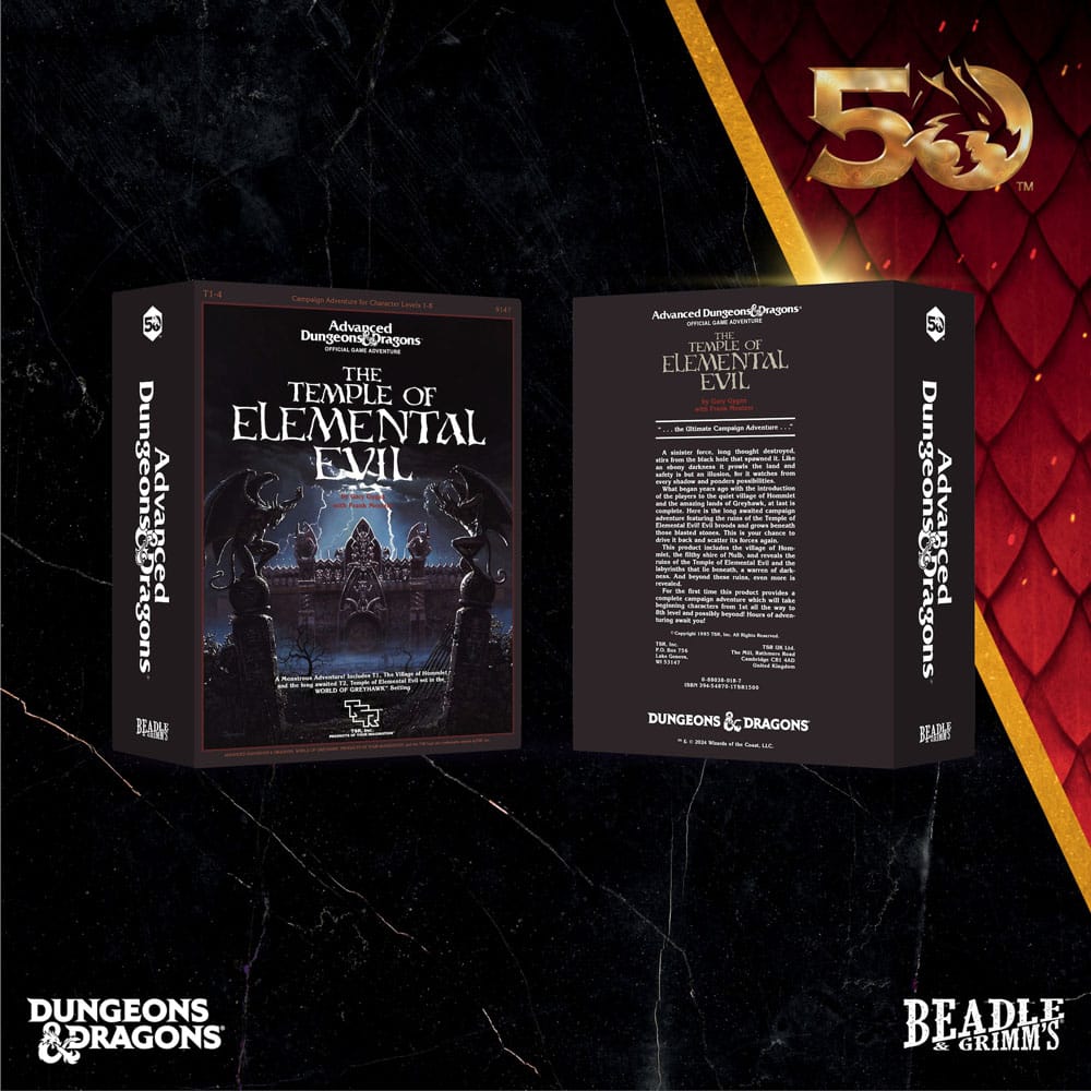 Dungeons & Dragons Classic Module Dice Set The Temple of Elemental Evil (7) P033664