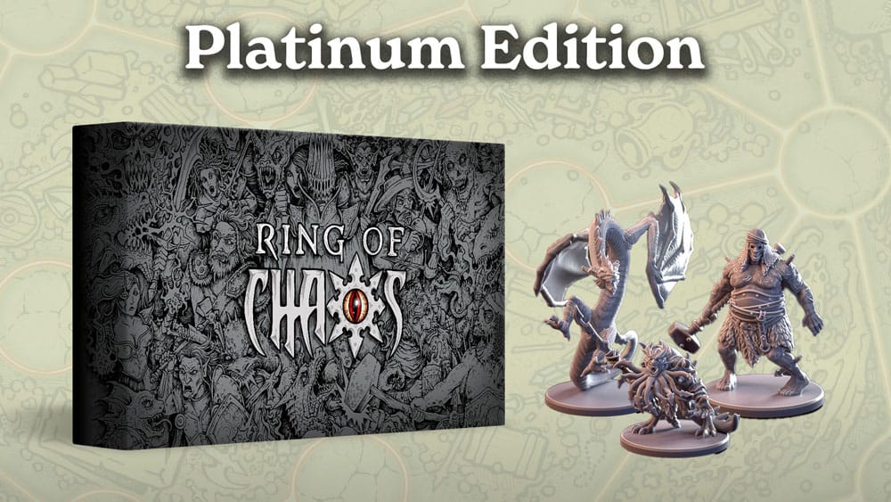 Ring of Chaos Table Top Role Playing Game Board Game Platinum Edition *English Version* P033676