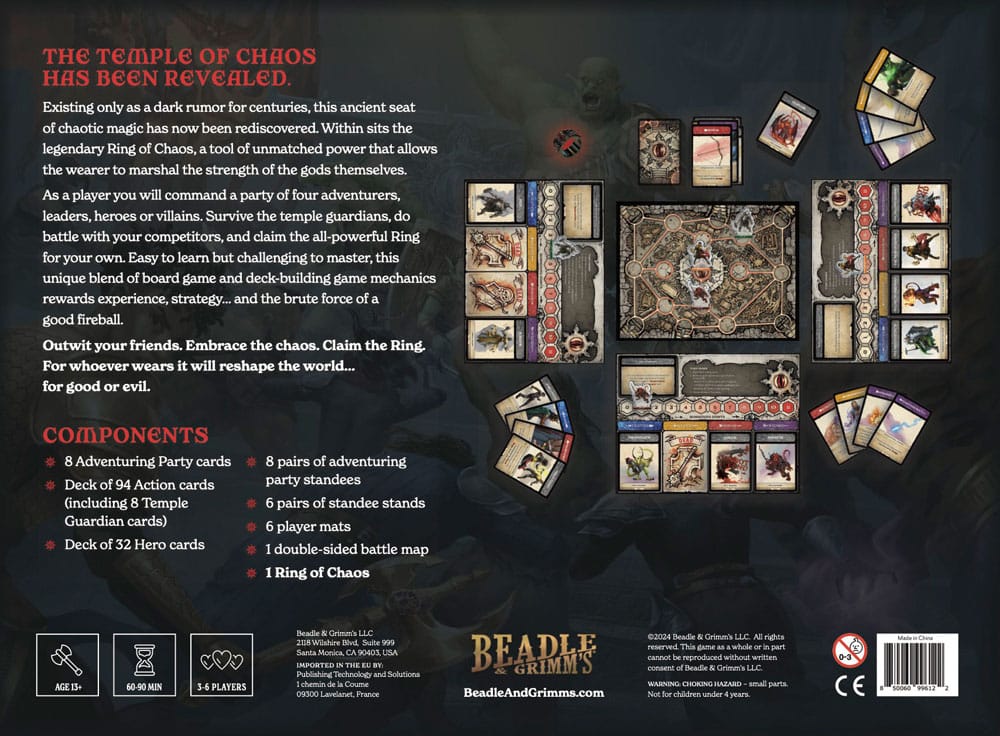 Ring of Chaos Table Top Role Playing Game Board Game Platinum Edition *English Version* P033676