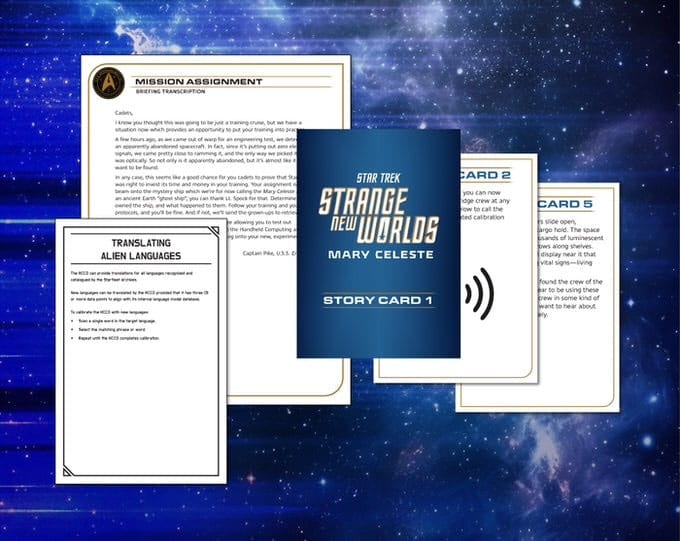 Star Trek: Strange New Worlds Escape Room Game Mary Celeste *English Version*