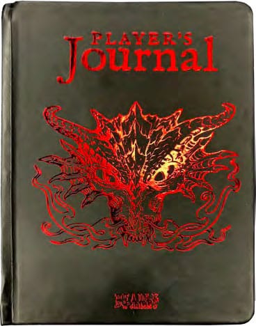 Notebook A5 Player's Journal P033680