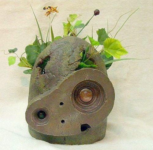 Castle in the Sky Plant Pot Robot Helmet 31 cm P033729