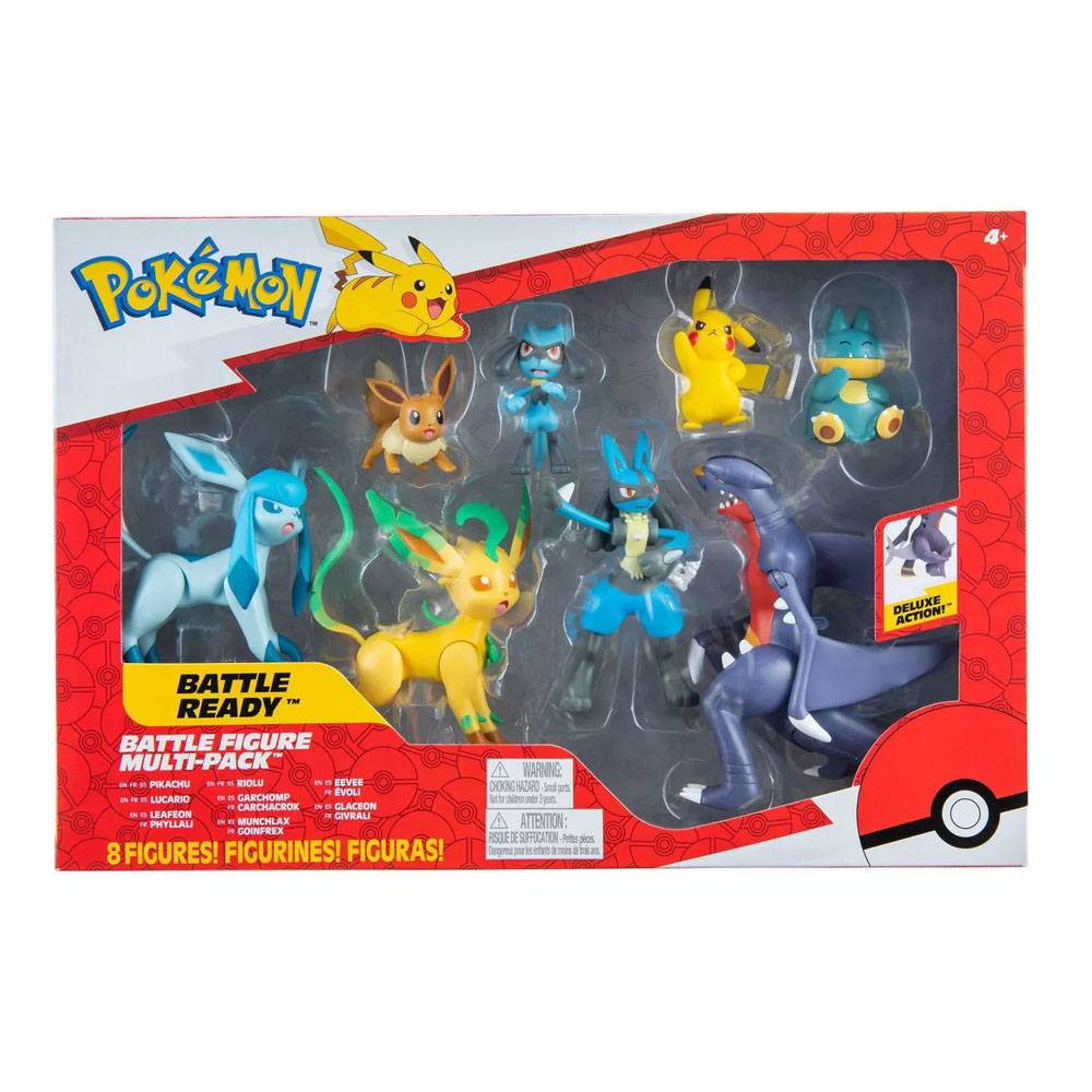Pokemon Battle Mini Figures 8-Pack Sinnoh Region 5-11 cm