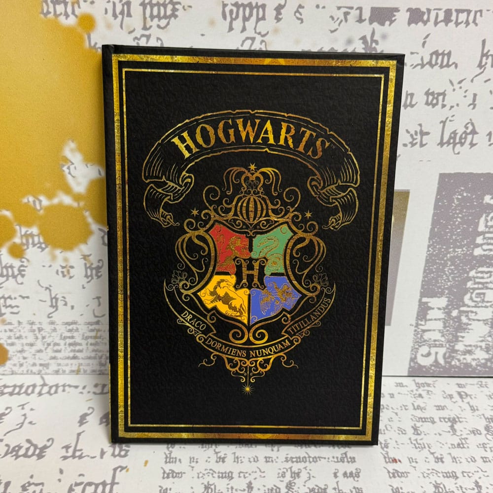 Harry Potter Notebook Hogwarts Black P034122