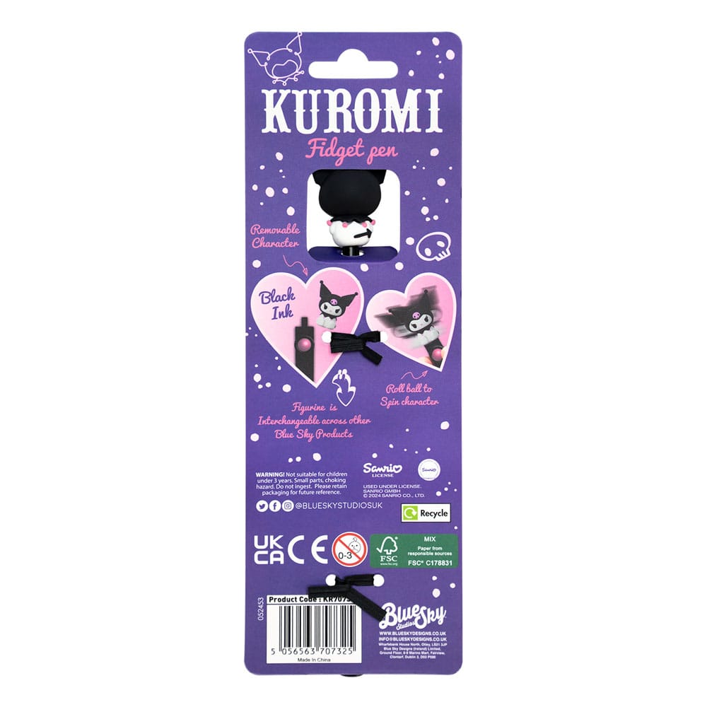 Sanrio Fidget Pen Kuromi P034066