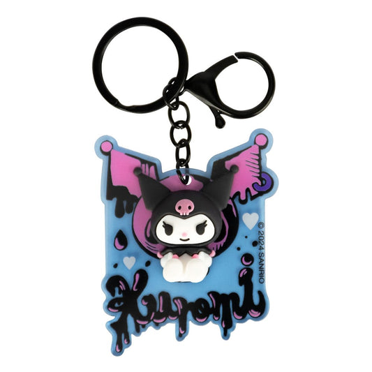 Sanrio 3D Acrylic Keychain Kuromi P034071