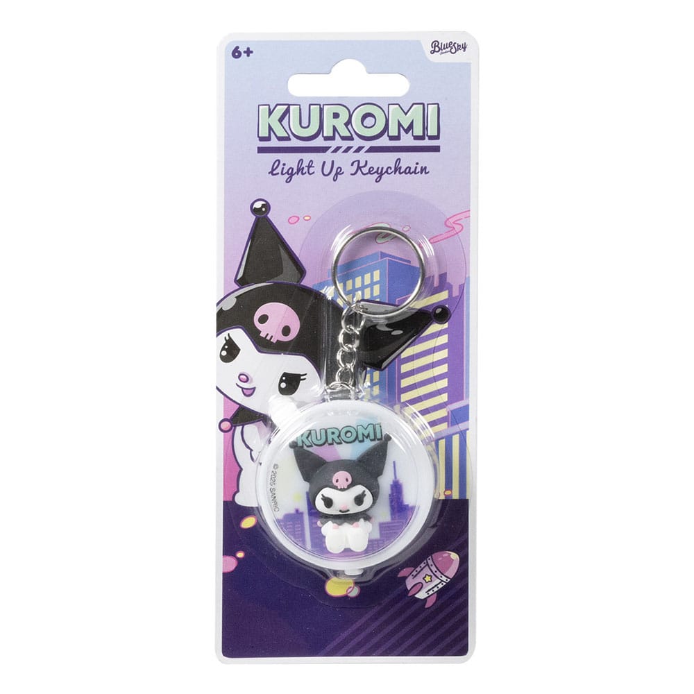 Sanrio Keychain with light Kuromi P034136
