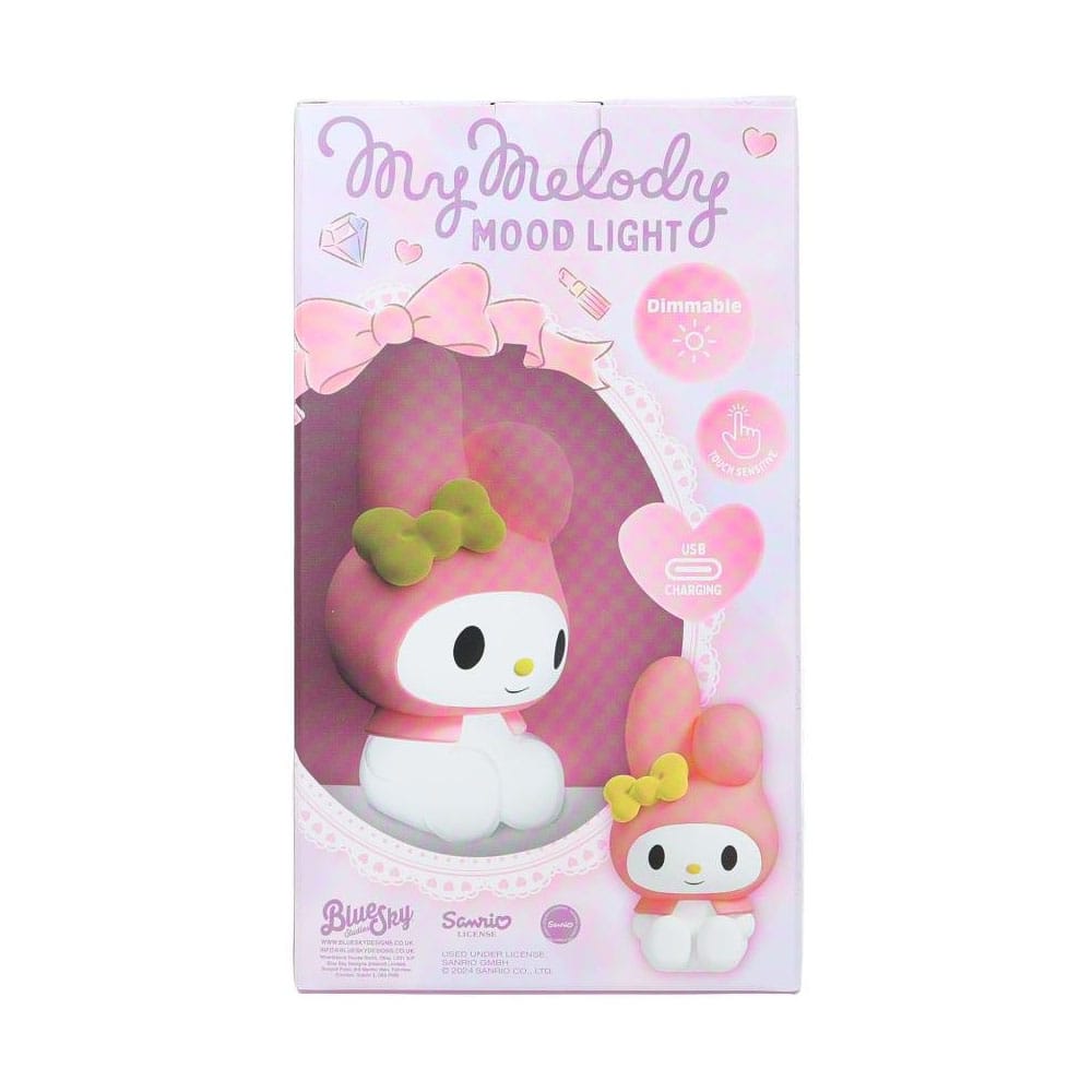 Sanrio Mood Lamp with USB-C My Melody 11 cm P065441