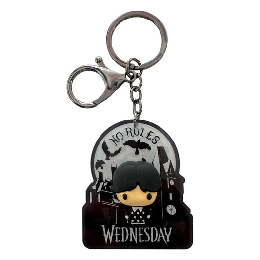 Wednesday 3D Acrylic Keychain P034186
