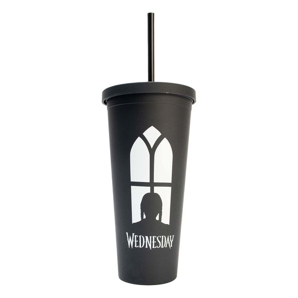 Wednesday Tumbler with Straws 485 ml P034207