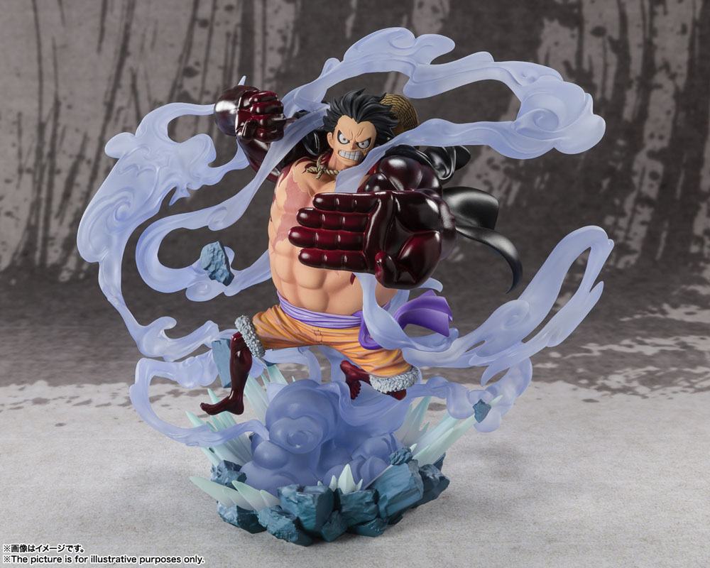 One Piece FiguartsZERO PVC Statue Extra Battle Monkey D. Luffy Gear 4 Battle of Monsters on Onigashima 21 cm P065165