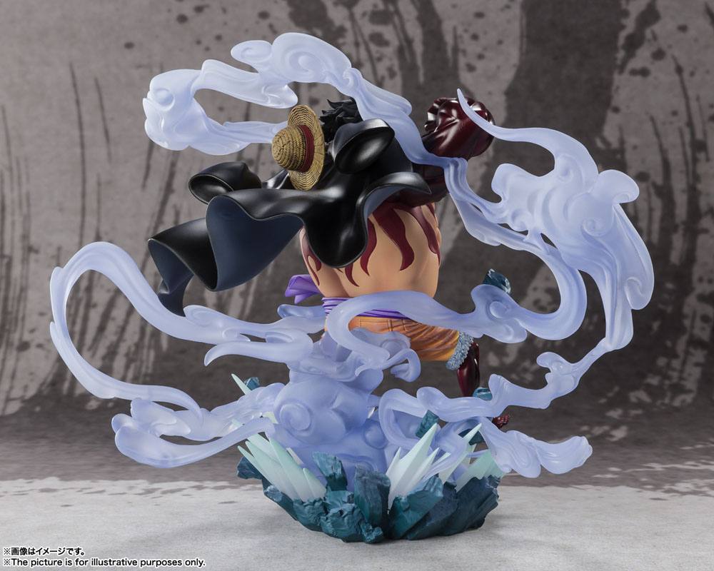 One Piece FiguartsZERO PVC Statue Extra Battle Monkey D. Luffy Gear 4 Battle of Monsters on Onigashima 21 cm P065165