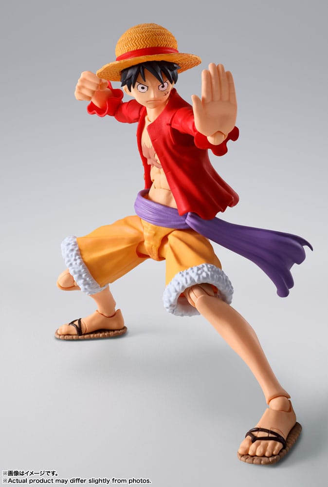 ONE PIECE S.H. FIGUARTS ACTION FIGURE MONKEY D. LUFFY (THE RAID ON ONIGASHIMA) 1 P034259