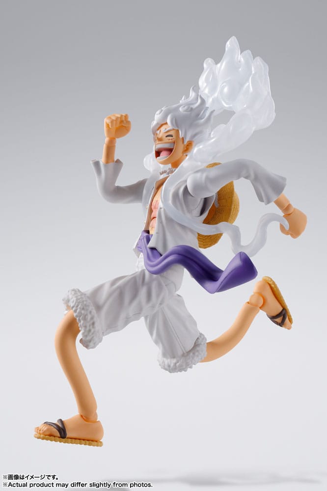 ONE PIECE S.H. FIGUARTS ACTION FIGURE MONKEY D. LUFFY GEAR 5 15 CM P034273