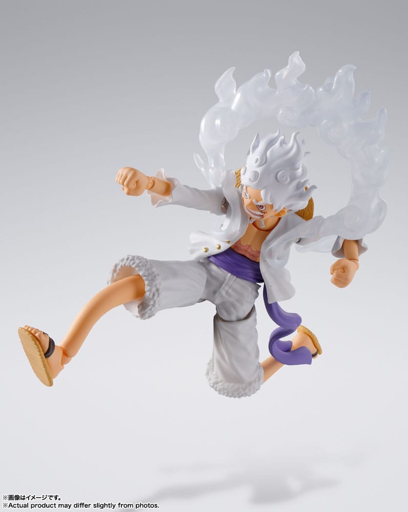 ONE PIECE S.H. FIGUARTS ACTION FIGURE MONKEY D. LUFFY GEAR 5 15 CM P034273