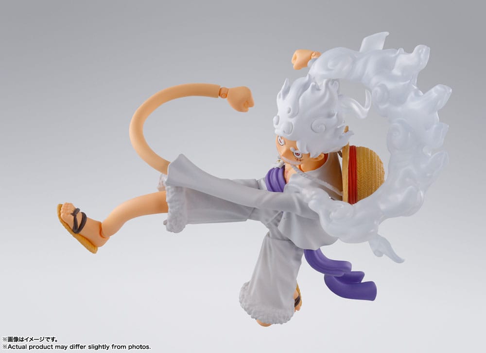 ONE PIECE S.H. FIGUARTS ACTION FIGURE MONKEY D. LUFFY GEAR 5 15 CM P034273