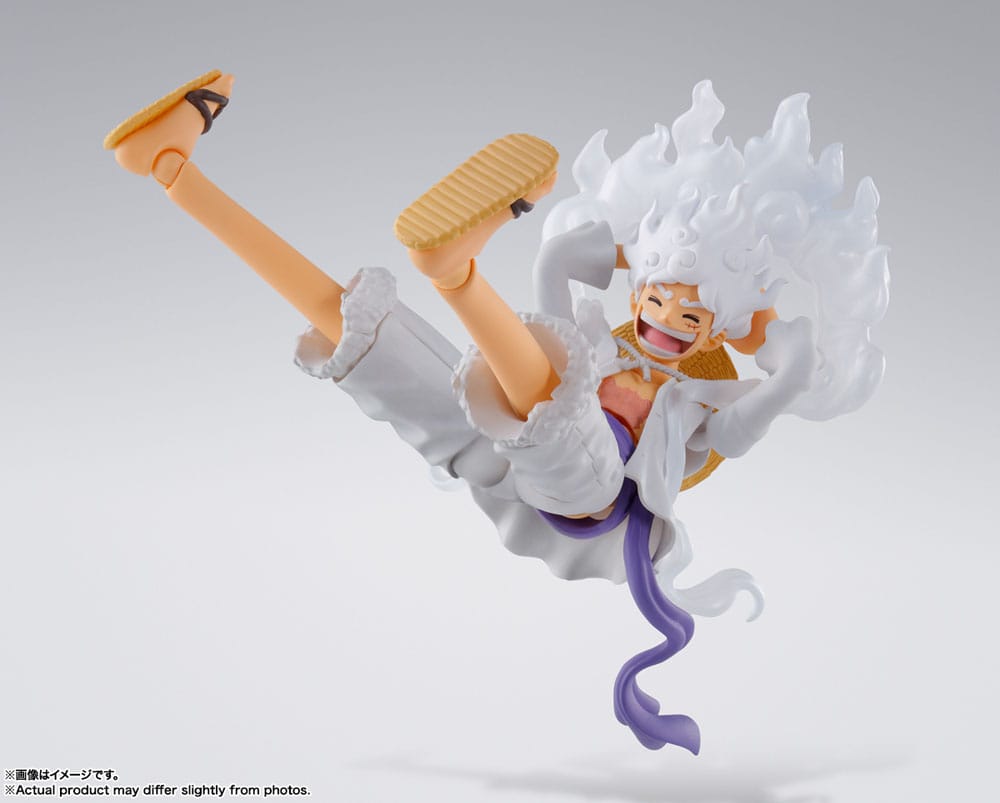 ONE PIECE S.H. FIGUARTS ACTION FIGURE MONKEY D. LUFFY GEAR 5 15 CM P034273