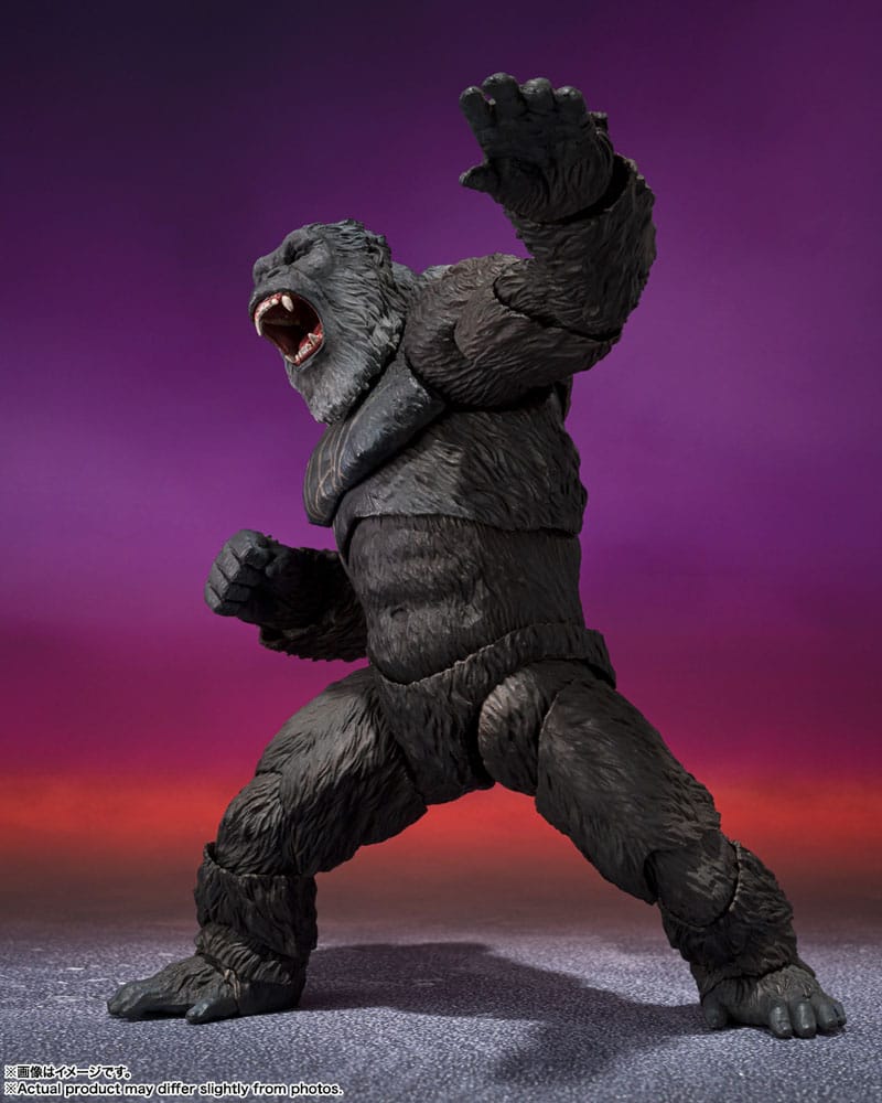 GODZILLA X KONG: THE NEW EMPIRE S.H. MONSTERARTS ACTION FIGURE KONG (2024) 16 CM P034278