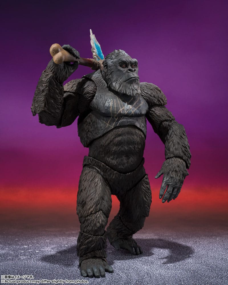 GODZILLA X KONG: THE NEW EMPIRE S.H. MONSTERARTS ACTION FIGURE KONG (2024) 16 CM P034278