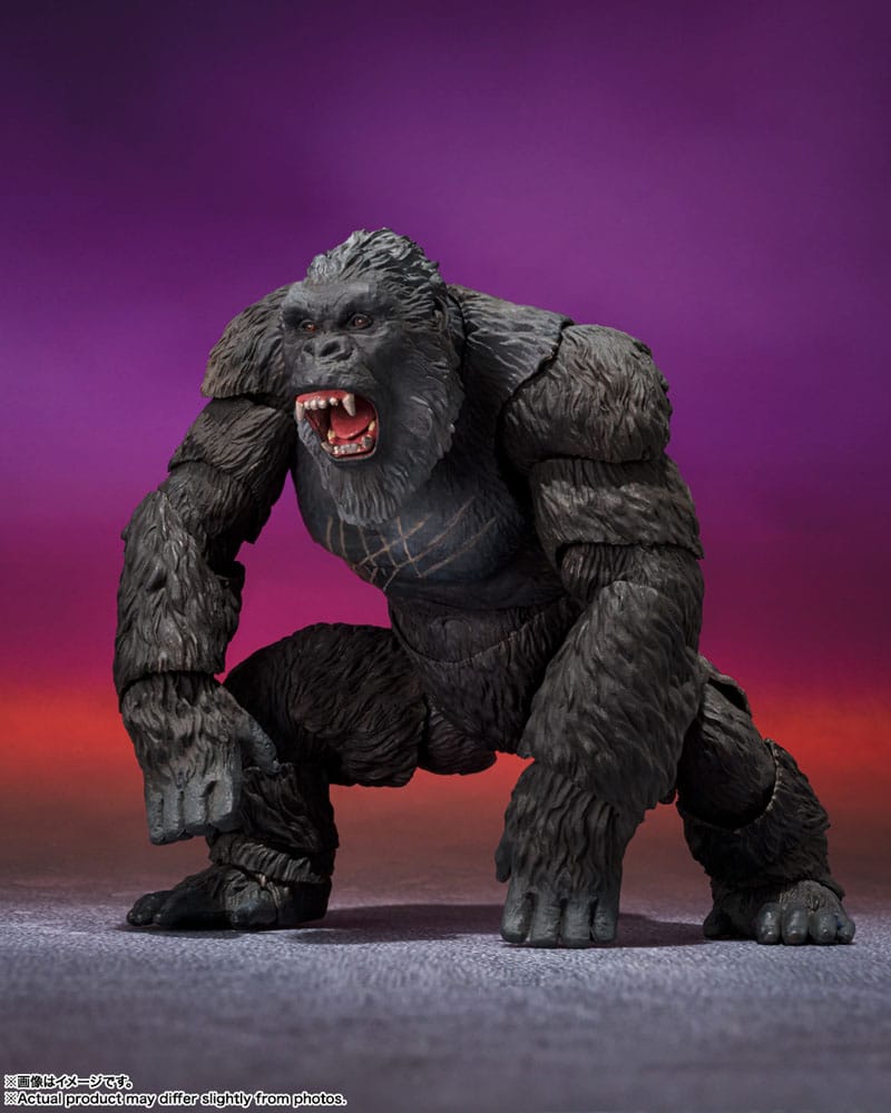 GODZILLA X KONG: THE NEW EMPIRE S.H. MONSTERARTS ACTION FIGURE KONG (2024) 16 CM P034278