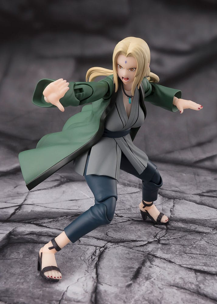 Naruto S.H.Figuarts Action Figure Tsunade The legendary Medical Ninja 14 cm P034285