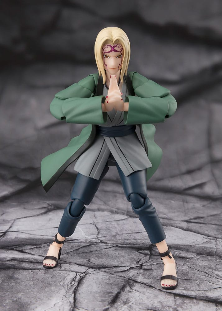 Naruto S.H.Figuarts Action Figure Tsunade The legendary Medical Ninja 14 cm P034285