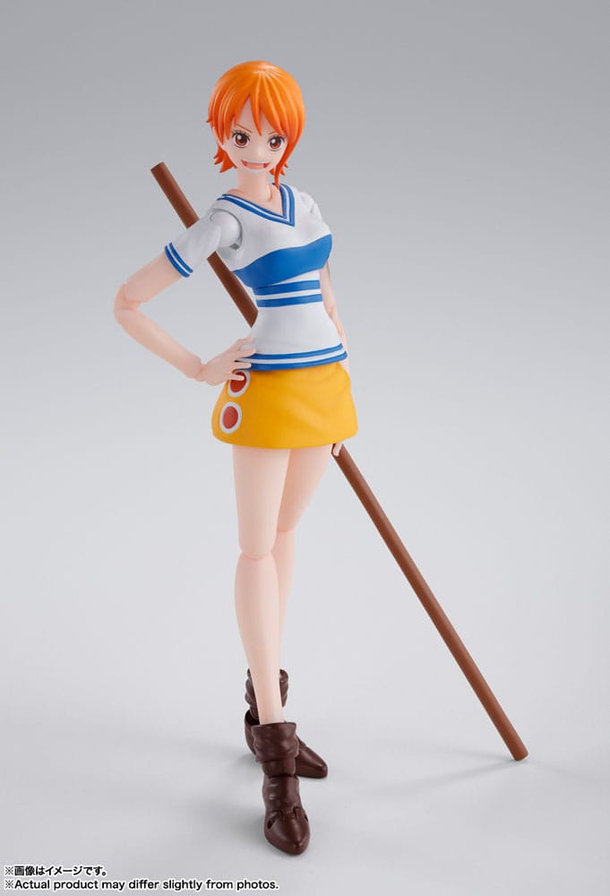 One Piece S.H. Figuarts Action Figure Nami Romance Dawn 14 cm P034295