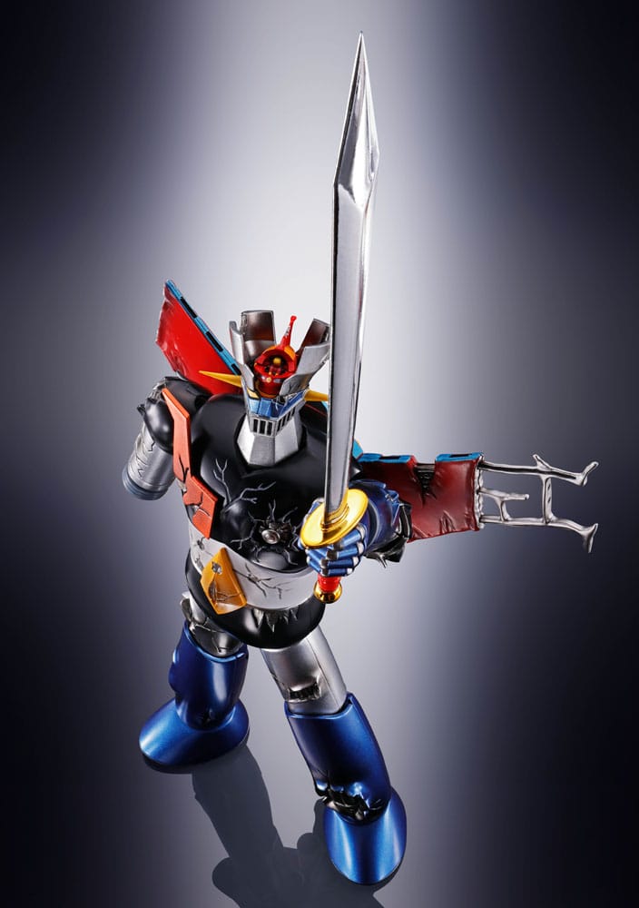 Great Mazinger Soul of Chogokin Diecast Action Figure GX-105D Great Mazinger Z Kakumei Shinka Damage Ver. 17 cm P034299