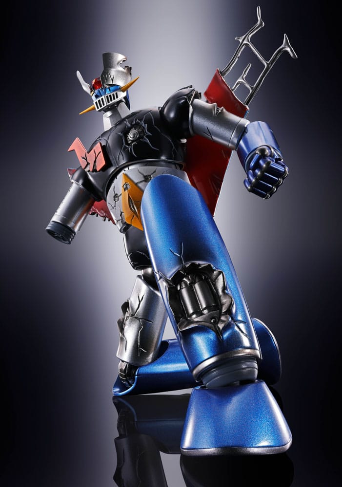 Great Mazinger Soul of Chogokin Diecast Action Figure GX-105D Great Mazinger Z Kakumei Shinka Damage Ver. 17 cm P034299