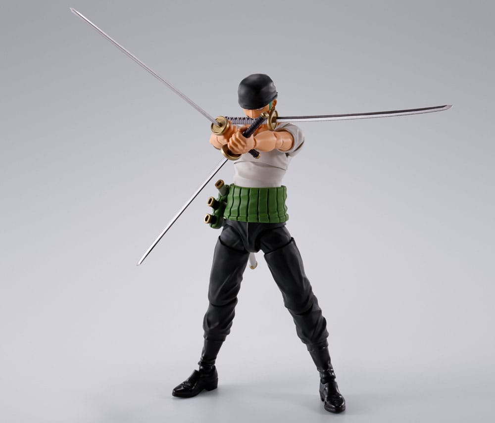 One Piece S.H.Figuarts Action Figure Roronoa Zoro Romance Dawn Ver. 15 cm P034307