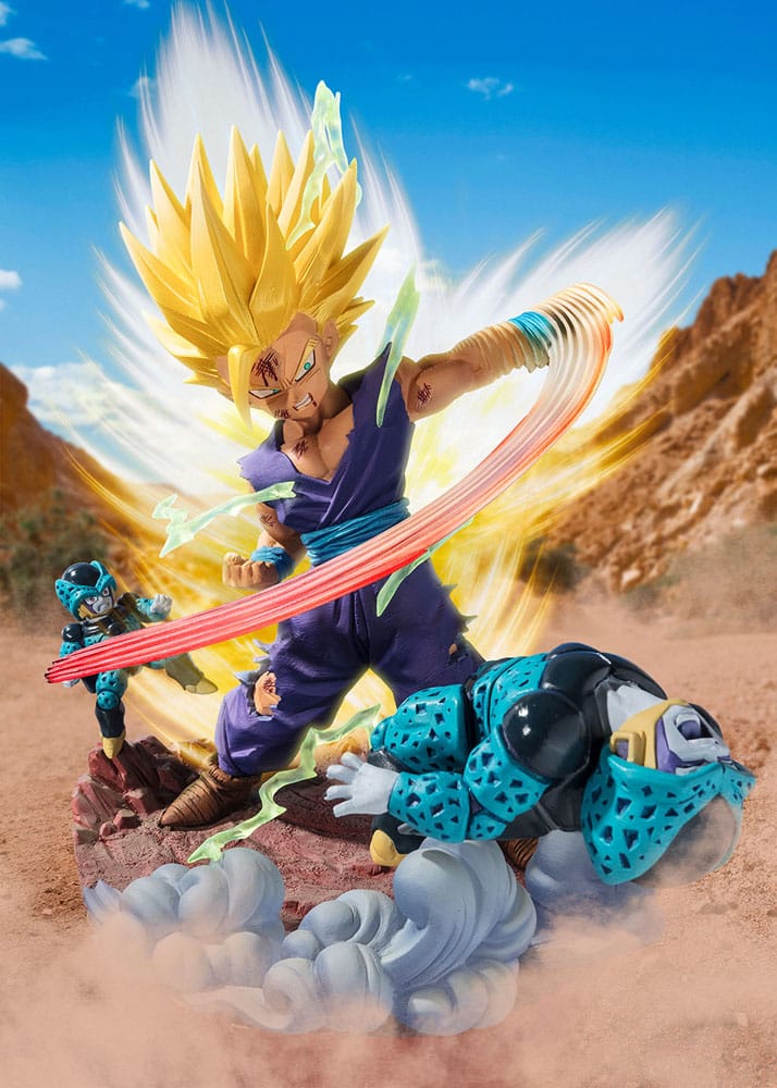 Dragon Ball FiguartsZERO Extra Battle PVC Statue Marshall Super Saiyan 2 Son Gohan -Anger Exploding Into Power- 20 cm P034317