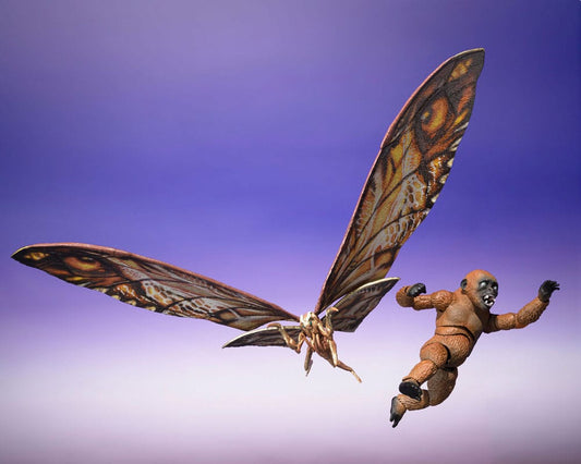 Godzilla x Kong: The New Empire S.H. Monster Arts Action Figures 2-Pack Suko & Mothra P034329