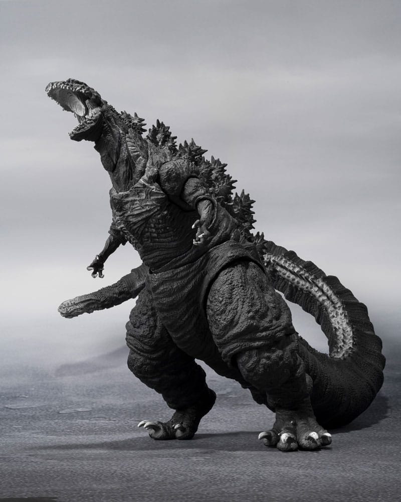 Godzilla S.H. MonsterArts Action Figure Godzilla (2016) The Fourth Orthochromatic Version 18 cm P034330