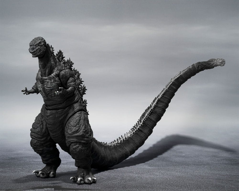 Godzilla S.H. MonsterArts Action Figure Godzilla (2016) The Fourth Orthochromatic Version 18 cm P034330