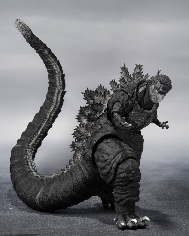 Godzilla S.H. MonsterArts Action Figure Godzilla (2016) The Fourth Orthochromatic Version 18 cm P034330