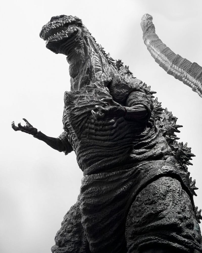 Godzilla S.H. MonsterArts Action Figure Godzilla (2016) The Fourth Orthochromatic Version 18 cm P034330